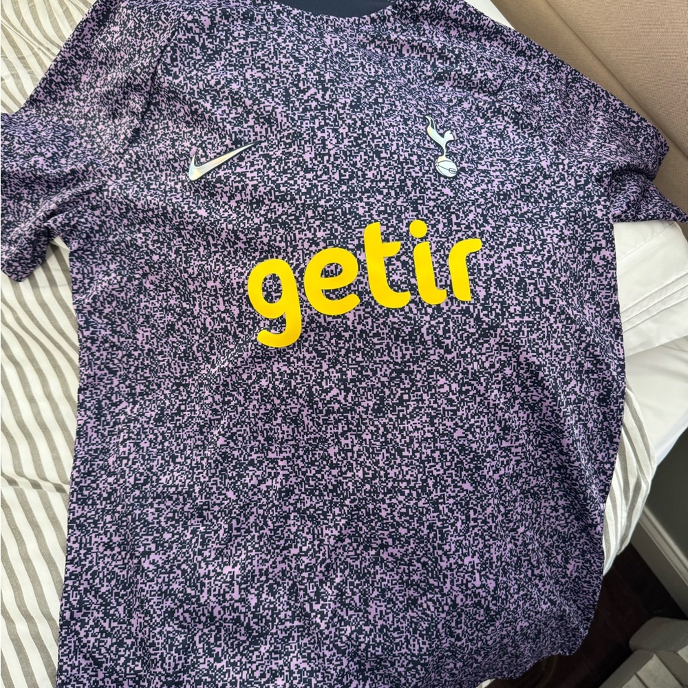 Nike Black and Gray Dri-FIT Shirt Tottenham hotspurs